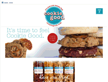 Tablet Screenshot of cookiegood.com